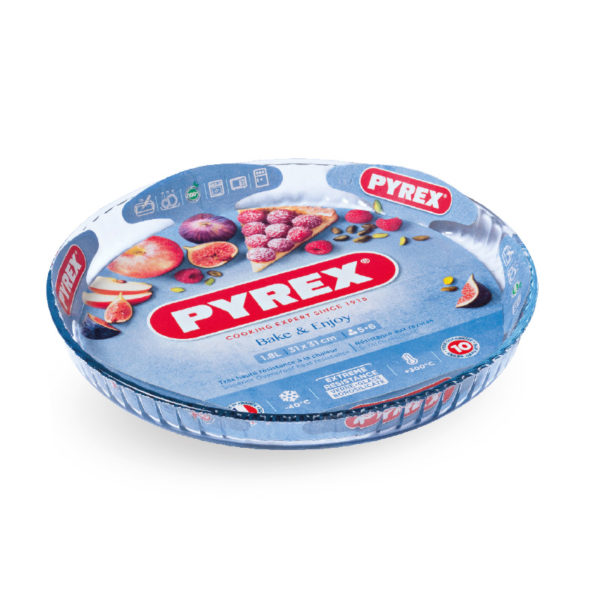 ΦΟΡΜΑ ΤΑΡΤΑΣ ΣΤΡΟΓΓΥΛΗ 30EK, PYREX-0