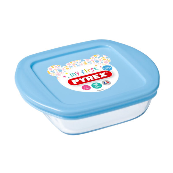 COOK&STORE BEBE 0.35L BLUE, PYREX-0